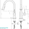 MASA Chrome Kitchen Faucet - Image 2