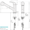 SKYLINE Chrome Kitchen Faucet - Image 2