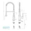 SPRING SPOUT Chrome Kitchen Faucet - Image 5